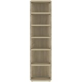 Ormarić za cipele boja hrasta 27,5x27x102 cm konstruirano drvo | shoptok.hr