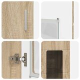  Highboard s policom FLORIN Sonoma hrast 60 x 35 x 182 cm | shoptok.hr