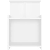  Noćni ormarići 2 kom bijeli 40 x 35 x 60 cm konstruirano drvo | shoptok.hr