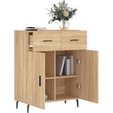  Komoda boja hrasta sonome 69,5x34x90 cm od konstruiranog drva Slike