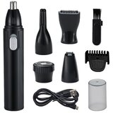 INF 5-v-1 Polnilni Električni Trimer za Lase – Prenosni USB Natančen Black, (5000289949) | Shoptok.si