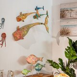  Okrasna Figura Alexandra House Living Rumena Kit Železo | Shoptok.si