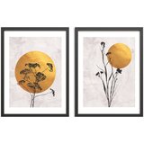 Styler Plakati v kompletu 2 ks z okvirjem 30x40 cm Charm – Cene