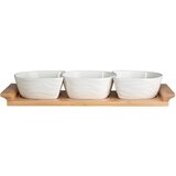 Altom design Set od 3 Zdjelice na Drvenoj Podlozi | shoptok.hr