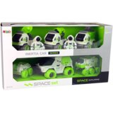  Set svemirskih vozila 6 u 1 Rover - zeleno/bijeli | Shoptok.si