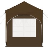 Rastezljivi šator za zabave 192 x 192 x 245 cm Sivosmeđa | shoptok.hr