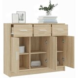  Komoda boja hrasta sonome 91x28x75 cm od konstruiranog drva | shoptok.hr