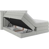 Premium Living Postelja Boxspring Lina, Svetlo Siva, 180x200 | Shoptok.si