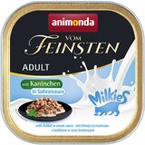 Animonda Varčno pakiranje Vom Feinsten Adult Milkies v omaki 36 x 100 g - Kunec v smetanovi omaki | Shoptok.si