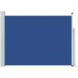 vidaXL Zložljiva stranska tenda za teraso 120x500 cm modra, (20966033)