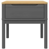  Stolić za svjetiljku FLORO sivi 55 x 55 x 54 cm od borovine | shoptok.hr