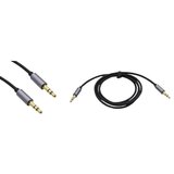 Chameleon Kabel AUX audio, iz 3,5mm na 3,5 mm, 1 m, črn, | Shoptok.si