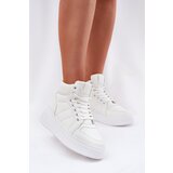 EVENTO High women's sneakers on platform white Tillive | shoptok.hr