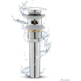  Beli, krom ali metal sivi pop-up odtok | Sifon za umivalnik EYN SBP1658 - Krom Cene