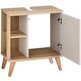 Pelipal Kremno bela omarica za pod umivalnik v hrastovem dekorju 60,5x65 cm Quickset 966 – | Shoptok.si
