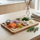 NOVA POLAND Deska za rezanje 40x25x1,5cm / les, (5000256472) | Shoptok.si