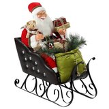 Dekordom christmas - deda mraz sleigh 60cm tm-89028-b ( 023389 ) Cene
