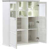 Hom`in visoka komoda, siva, bela | Shoptok.si