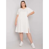 RELEVANCE Dress-RV-SK-6661.40-ecru | Shoptok.si