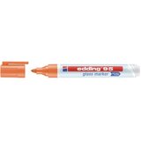 Edding marker za staklenu tablu E-95 1,5-3mm, zaobljeni narandžasta ( 09M95J ) Cene