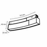Magnetic SVETILJKA PC1000 7W 3000K 36° 48V DC CRNA (R1000) | ePonuda.com