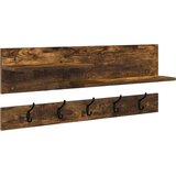  Vješalica za kapute na zidu Dimljeni hrast 90 x 15 x 36 cm | Eponuda.com