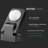  spoljni infracrveni senzor pokreta 360° 1000W/230V IP65 crni | Eponuda.com