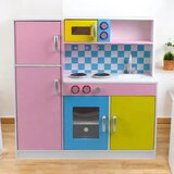 Bebi Market KINDER HOME Drvena kuhinja, dečija igračka za igranje uloga sa šarenim dizajnom | Eponuda.com