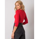 BASIC Feel Good Blouse-RV-BZ-4690.42-red | Shoptok.si