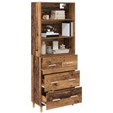  Visok predalnik Star les 69,5 x 32,5 x 180 cm Konstruiran les, (5000107622) | Shoptok.si