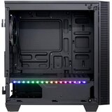 Chassis INTER-TECH X-608 INFINITY MICRO, microATX, RGB, Front and Side Tempered Glass, w/o PSU | shoptok.hr