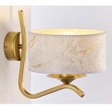 Jupiter 2111 - zidna lampa kaszmir 1xE27/15W/230V bela/zlatna/dekor mermera | Eponuda.com