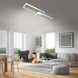 BRILONER 3761019 - led prigušiva stropna svetiljka LED/45W/230V 2700-6500K+daljinski upravljač matni hrom | Eponuda.com