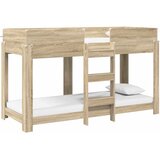  Krevet na kat za djecu Sonoma hrast 75 x 190 cm | shoptok.hr