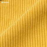 Karup Design Rumena sedežna garnitura iz rebrastega žameta 200 cm Lean – | Shoptok.si