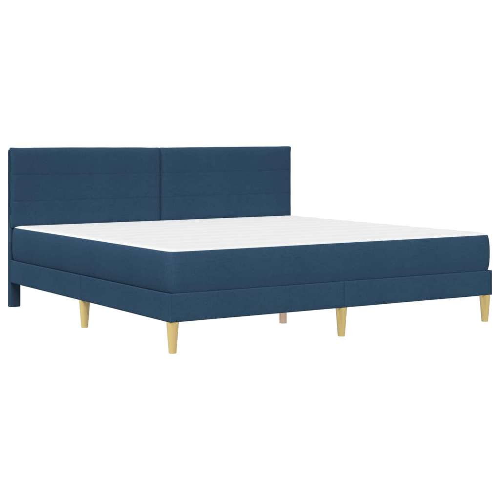  Okvir za krevet Plava 200 x 200 cm Poliester | shoptok.hr