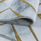 XXXL TKANA PREPROGA Naxos 3811 gold 120/170 cm tkano zlate barve | Shoptok.si