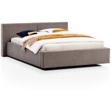 Meise Möbel Svetlo rjava zakonska postelja s prostorom za shranjevanje z letvenim dnom 180x200 cm Cube – | Shoptok.si