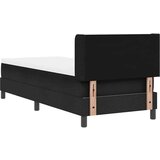  Postelja boxspring z vzmetnico z vzmetnico Črna 80 x 200 cm, (5000126140) | Shoptok.si