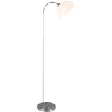  Stoječa svetilka v srebrni barvi s kovinskim senčilom (višina 170 cm) Sierra – | Shoptok.si