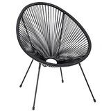 Bonami Selection Crna metalna/plastična vrtna fotelja Avocado Comfort – | shoptok.hr