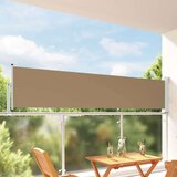  Bočna tendu 100% poliester željezo čelik - Sivosmeđa 80 x 300 cm | shoptok.hr