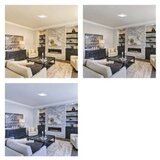  LED svetilo nadometno NEXXO, kvadratno, belo, 28,5W, nastavljiva CCT | Shoptok.si