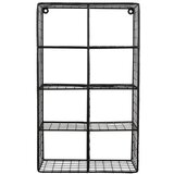 PT LIVING Crna željezna polica s više razina 30 cm Reja – | shoptok.hr