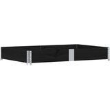  Vrtna sadilica crna 150x100 cm od masivne borovine | Eponuda.com
