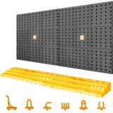  Zidni stalak za alat 500 x 1000 mm 50 kuka od PP-a | shoptok.hr