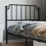  Metalno uzglavlje crno 100 cm | shoptok.hr