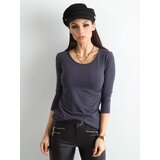 BASIC Feel Good Blouse-RV-BZ-4690.70-graphite | Shoptok.si