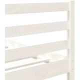  Okvir za krevet masivno drvo bijeli 90x190 cm 3FT jednokrevetni | shoptok.hr