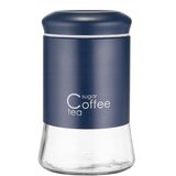 KADAX posoda za kavo, čaj in sladkor, 1 l, steklo s pokrovom, kuhinja, temno modra, (5000354912) | Shoptok.si